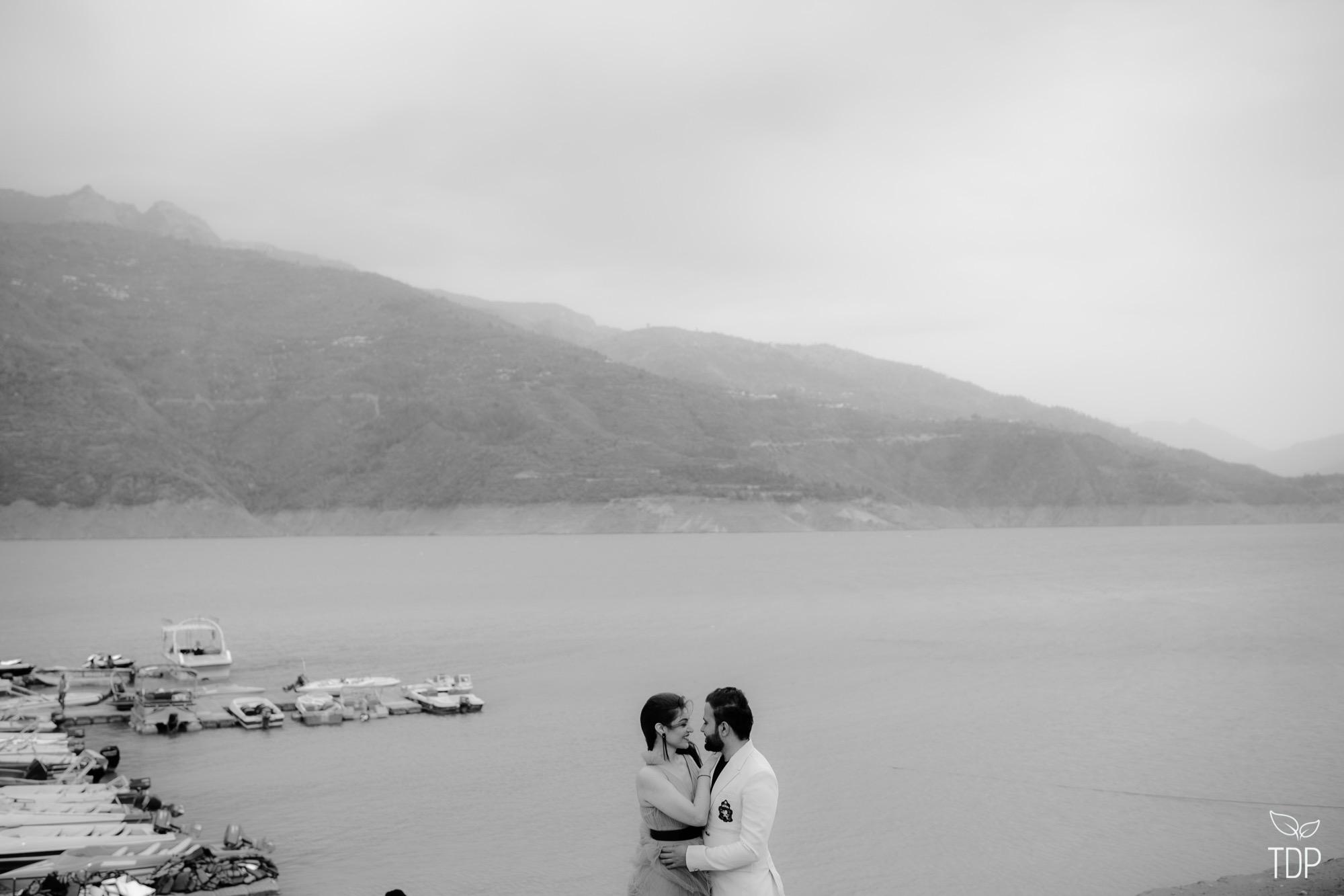 Pre-wedding love story portrait